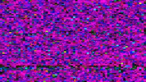 Abstract Glitch VJ Loop 4K — Psychedelic Distortion Effect Stock Footage 329806409