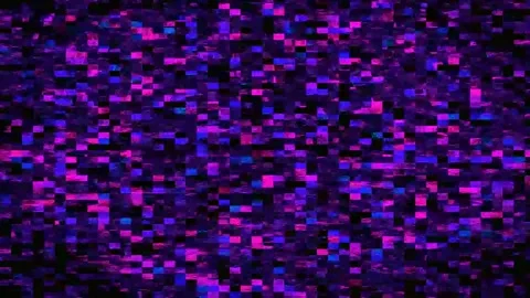 Abstract Glitch VJ Loop 4K — Psychedelic Distortion Effect Stock Footage 329813543