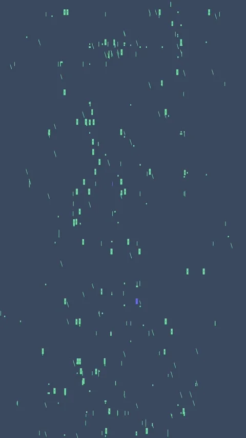 Abstract Glitch Warp Effect Portrait Stock Footage 331079502