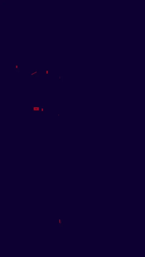 Abstract Glitch Wave Portrait Stock Footage 331082277