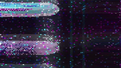 Abstract Glitch Wave Widescreen Stock Footage 331080499