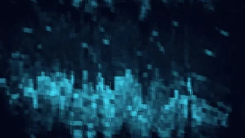 Abstract Glitch Wave Widescreen Stock Footage 331081813