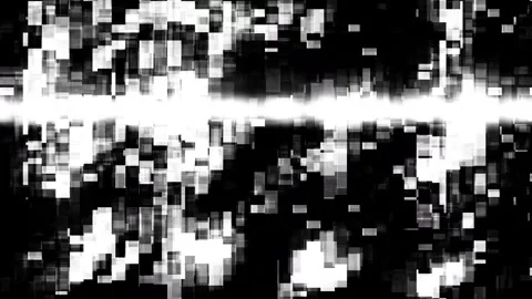 Abstract Glitch Wave Widescreen Stock Footage 331095139