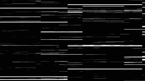 Abstract Glitch White Line Stock Footage 162129161