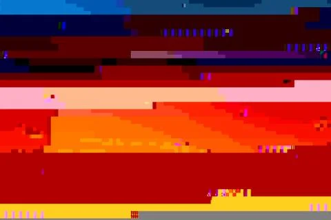 Abstract Glitched Background Stock Illustration