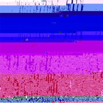 Abstract Glitched Background イラスト素材