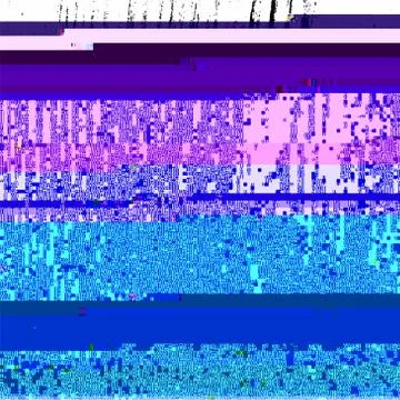 Abstract Glitched Background Illustrazione stock