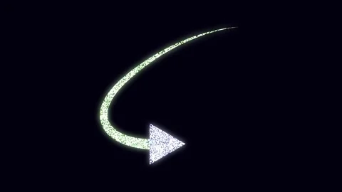 Abstract glitter arrow motion graphics animation loop subtle glowing modern.. Stock Footage 321445109