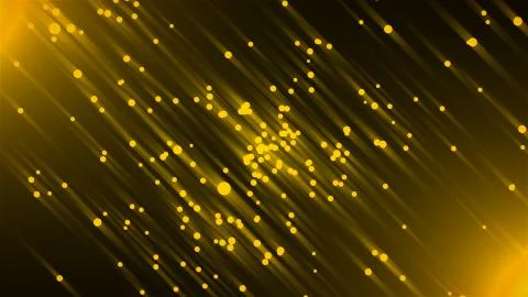 Abstract glitter background with bokeh effect and bright shiny particles, 3d イラスト素材