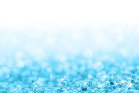 Abstract glitter blue background Stock Photos
