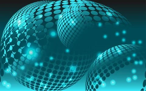 Abstract glitter disco background, Vector Ilustração Stock