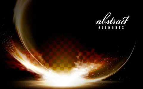 Abstract glitter element Illustrazione stock