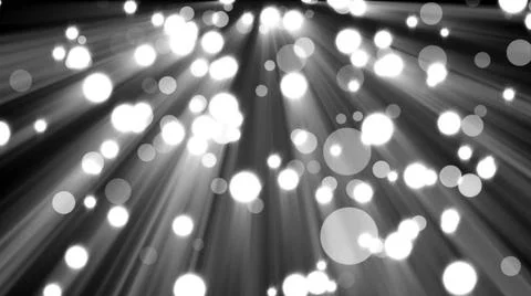 Abstract glitter lights on black background. Round defocused circles bokeh... Stockfoto's