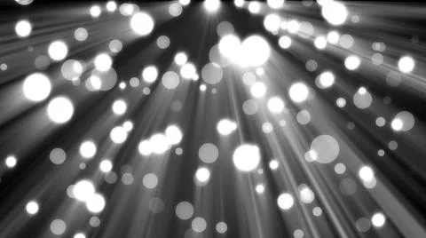 Abstract glitter lights on black background. Round defocused circles bokeh... Stockfoto's