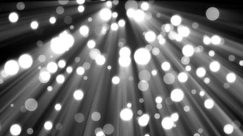 Abstract glitter lights on black background. Round defocused circles bokeh... Stockfoto's