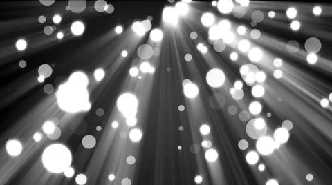 Abstract glitter lights on black background. Round defocused circles bokeh... Stockfoto's