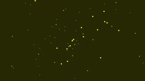 Abstract glitter particle animation in dark space background seamless loop Stock Footage 341055568