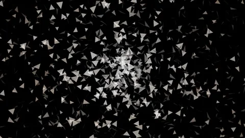 Abstract Glitter Particles Exploding in Cinematic Slow Motion Against Black.. Stock Footage 340942497