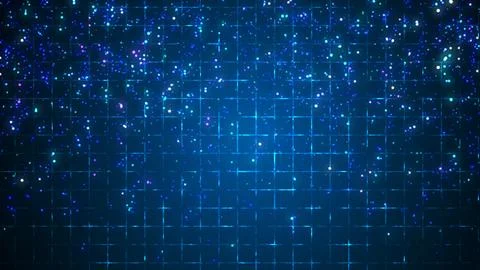 Abstract Glitter Particles Falling Downward Background. Elegant Luxury Back.. Stock Illustration