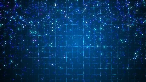Abstract Glitter Particles Falling Downward Background. Elegant Luxury Back.. Stock Illustration