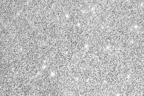 Abstract glitter silver background Stock Photos