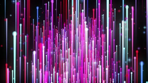 Abstract glitter texture lines flying up animation. Stock Footage 188280001