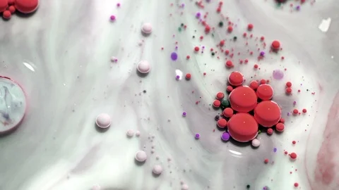 Abstract glittering colors in motion. Patterns in macro Stock Footage 91943093