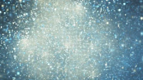 Abstract glittering geometric texture with blue and white pixels. Fantasy fra Stock Illustration