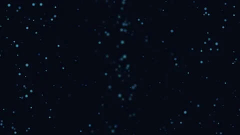 Abstract Glittering Particles in Dark Space with Cinematic Slow Motion and .. Video stock 342427512