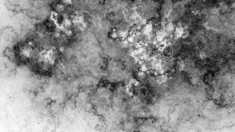 Abstract glittering texture with silver particles. Fantasy fractal design. Di Stock Illustration