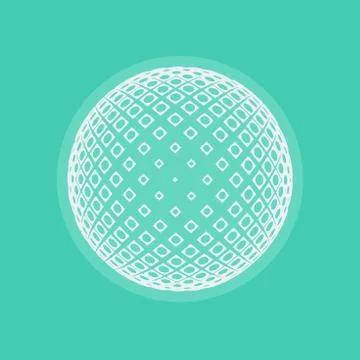 Abstract global icon Stock-Illustration