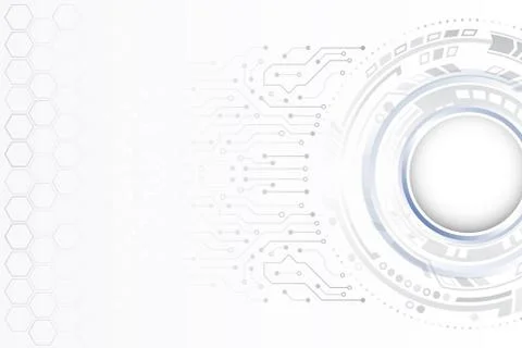 Abstract global technology concept. Digital internet communication. Stock Illustration