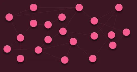 Abstract global technology modern background Illustrazione stock