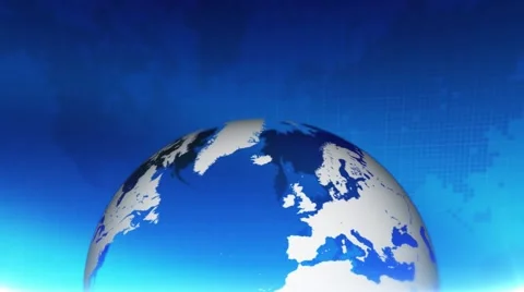 Abstract Globe Background right side Video stock 52099521