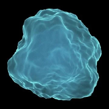 Abstract Globe On Black Background Stock Illustration