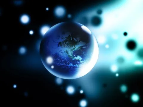 Abstract globe Stock Illustration
