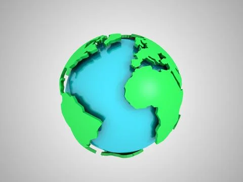 Abstract globe Stock Illustration