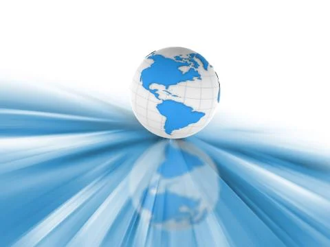 Abstract globe Stock Illustration