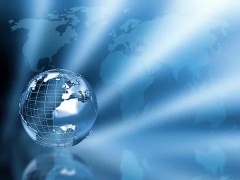 Abstract globe Stock Illustration