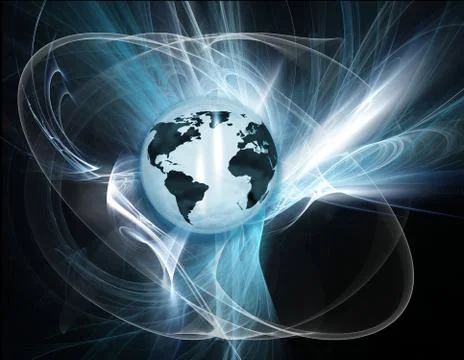 Abstract globe Stock Illustration