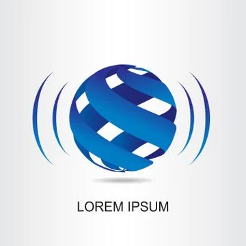 Abstract globe Stock Illustration