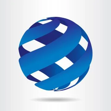 Abstract globe Stock Illustration