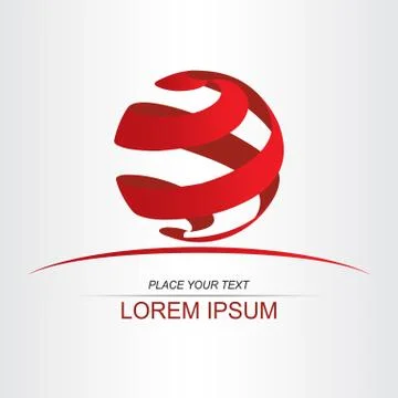 Abstract globe Stock Illustration