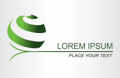 Abstract globe Illustrazione stock