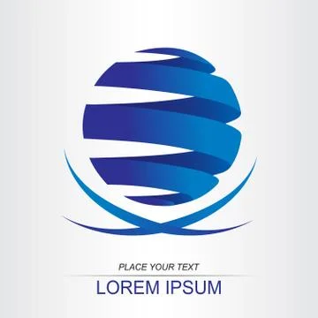 Abstract globe Stock Illustration