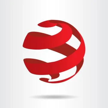 Abstract globe Stock Illustration