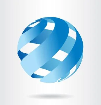 Abstract globe Stock Illustration