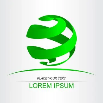 Abstract globe Stock Illustration