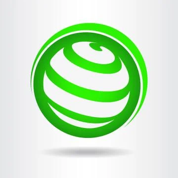 Abstract globe Stock Illustration