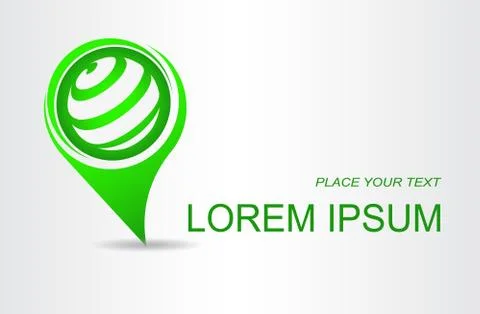 Abstract globe Stock Illustration